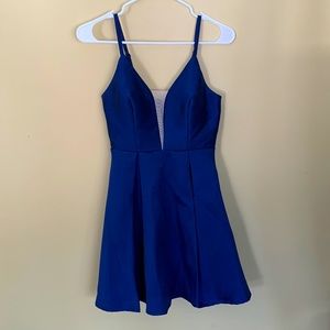 Blue formal dress